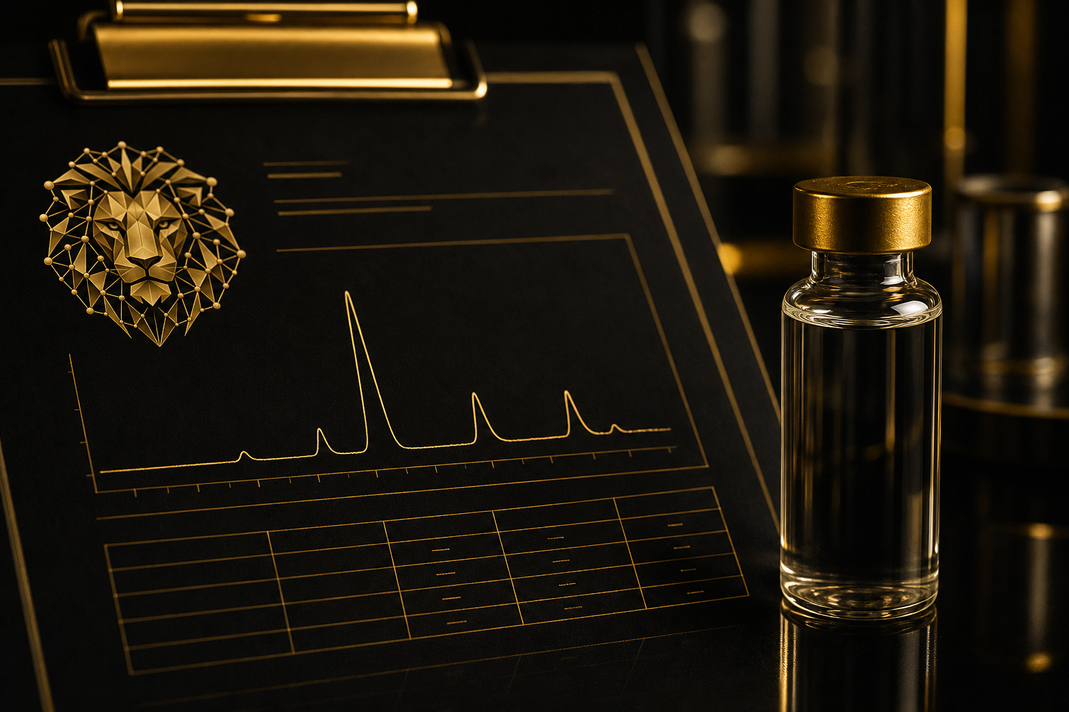 Certificate of Analysis - HPLC Testing